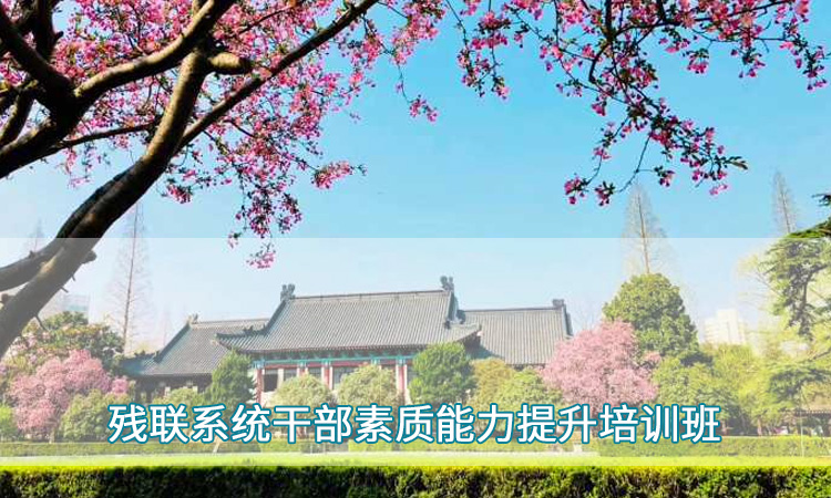 南京师范大学—残联系统干部素质能力提升培训班